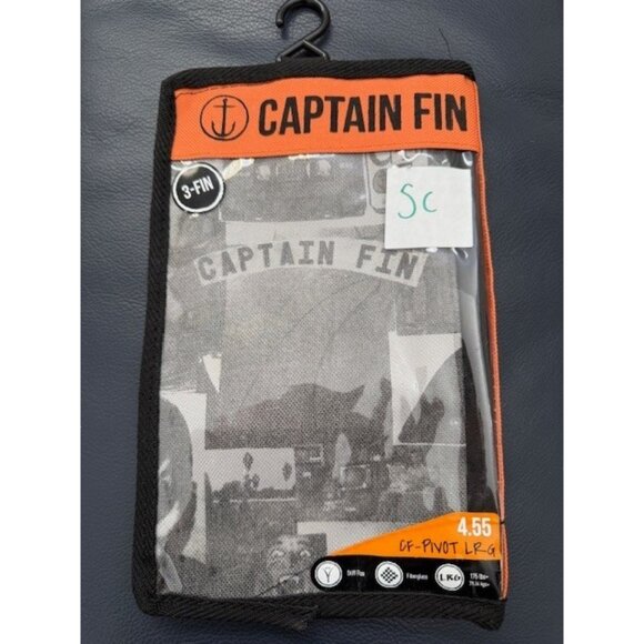 Captain Fin Co Black Orange 3 4.55 Pivot Bag Pouch ONLY Back to Beach NO FINS - Picture 1 of 7